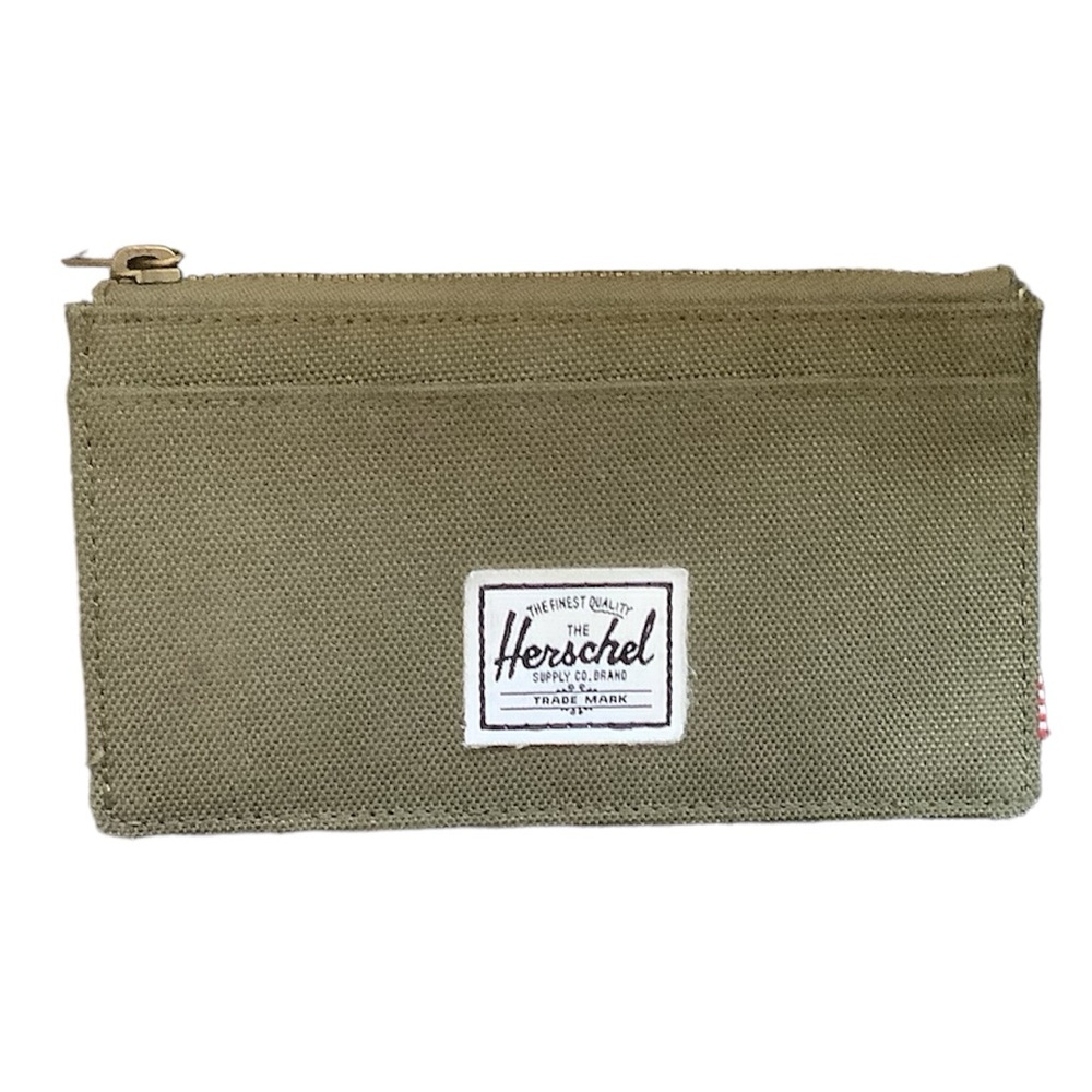 herschel oscar large cardholder wallet green